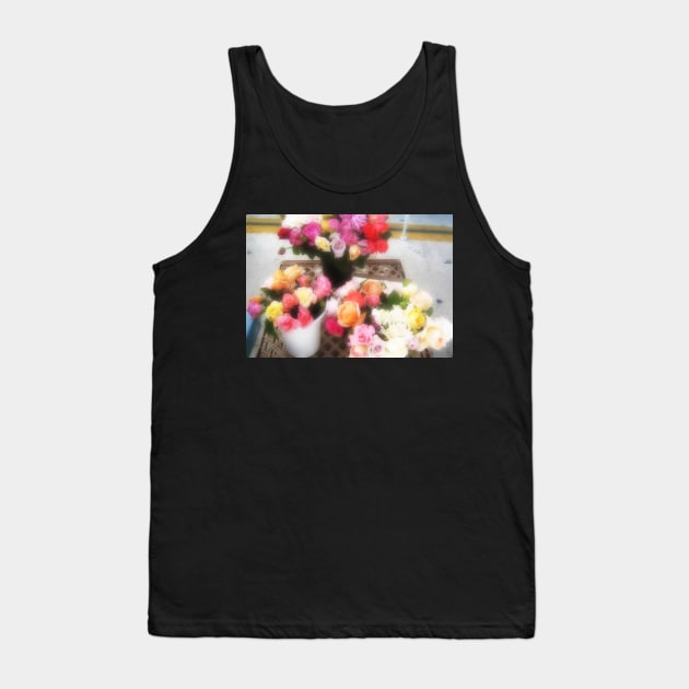Bunches of Roses Tank Top by ephotocard